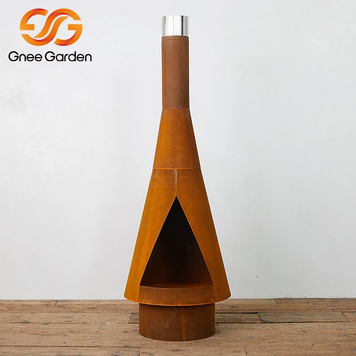 Satılık Corten Çelik Şömine