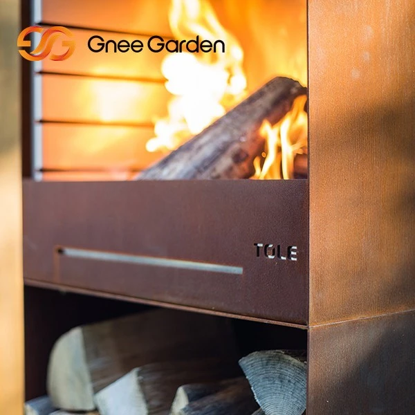 Fireplace With Storage