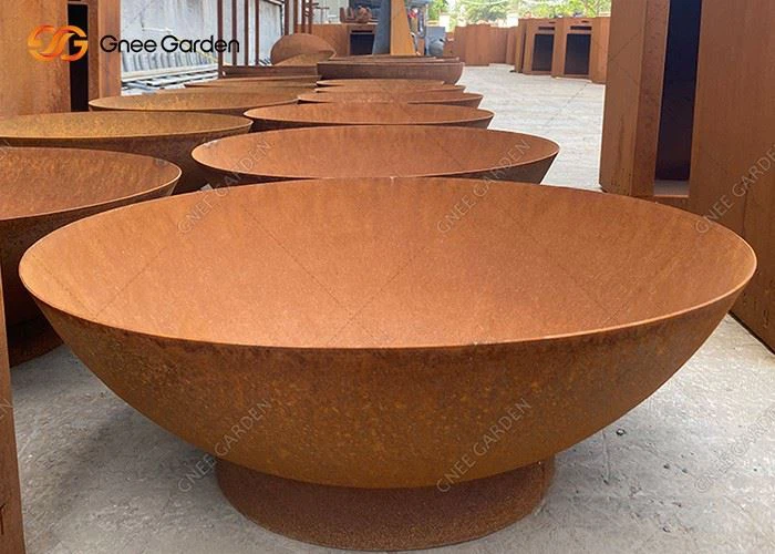 Corten Steel Products Outdoor Garden Firepit
