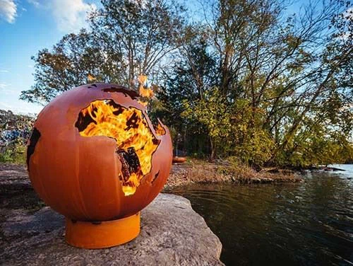 Fire Pit Spark Screen 30 Inch BBQ Cooking Fire Bowl