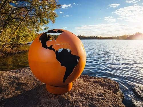 Fire Pit Spark Screen 30 Inch BBQ Cooking Fire Bowl