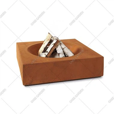 Corten Çelik Şömine Çin Dış Mekan Ateş Çukurları