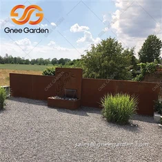 Corten Çelik Büyük Gölet Çeşmesi