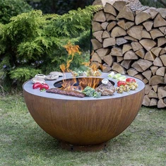 Üstün Kalite Corten Çelik Barbekü