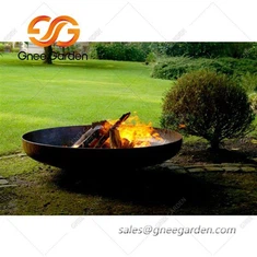 Ayrışma Çelik Taşınabilir Ahşap Ateş Çukuru