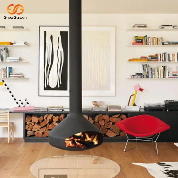 Kapalı Odun Yanan Şömine Soba