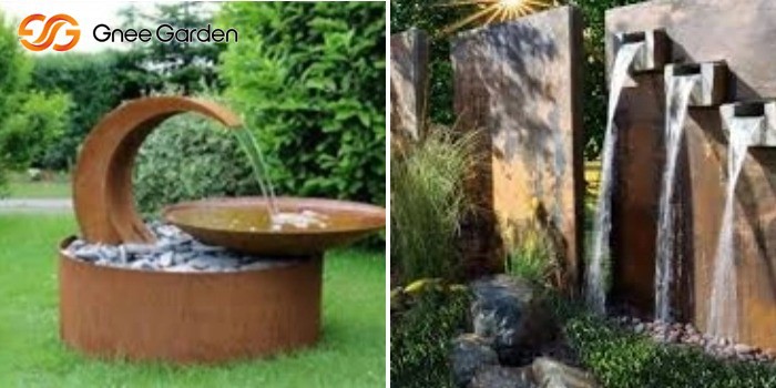 Corten steel water outdoor decoration Corten steel water outdoor decoration